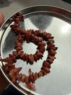 Red Jasper Chip Bead Strand | Natural Gemstone Beads for Jewelry Making